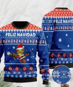 puerto rico feliz navidad christmas ugly sweater 2