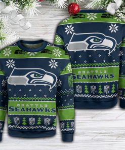 seatle seahawks football full printing ugly sweater 2