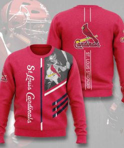 st louis cardinals st louis stronger full printing ugly sweater 2