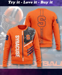syracuse orange go orange go cuse full printing ugly sweater