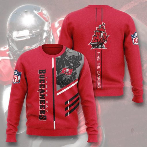 tampa bay buccaneers fire the cannons full printing ugly sweater 3
