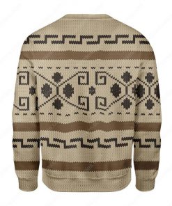 the big lebowski all over printed ugly christmas sweater 5