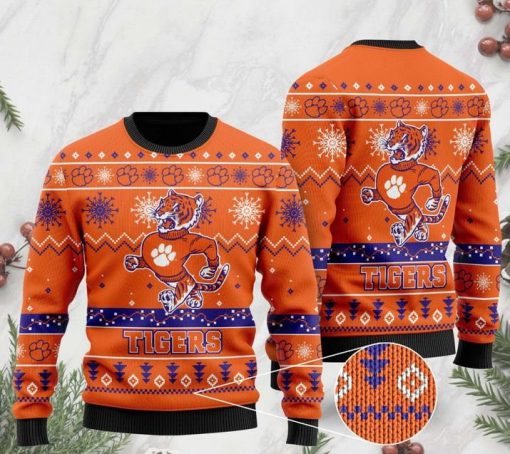 the clemson tigers football christmas ugly sweater 2 - Copy (2)