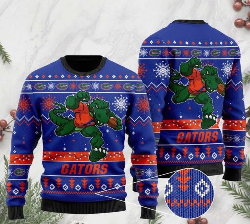 the florida gators football christmas ugly sweater 2