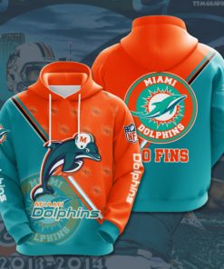 the miami dolphins football team full printing shirt 1