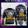 the michigan wolverines football christmas ugly sweater