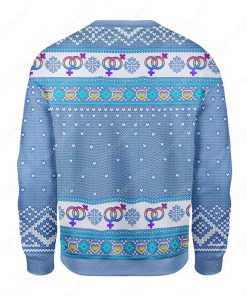 the rock dwayne johnson always be you all over printed ugly christmas sweater 4