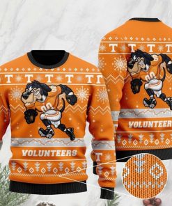 the tennessee volunteers football christmas ugly sweater 2