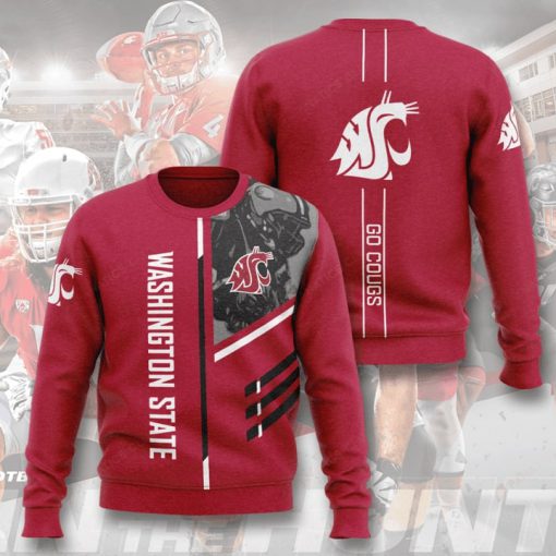 washington state cougars football go cougs full printing ugly sweater 2