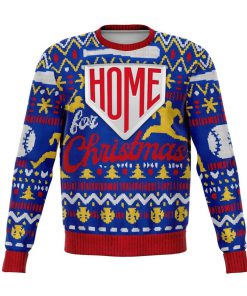 baseball home for christmas all over printed ugly christmas sweater 3