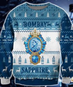 bombay sapphire all over print ugly christmas sweater 2 - Copy (2)