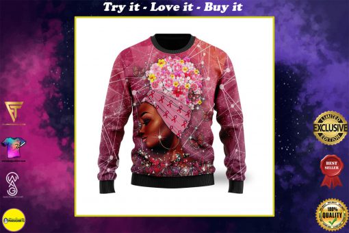 breast cancer awareness never lose hope ugly christmas sweater