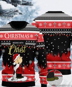 christmas begins with christ charlie brown and snoopy all over printed ugly christmas sweater 2 - Copy (2)