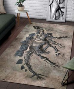 dinosaur fossils full printing rug 3