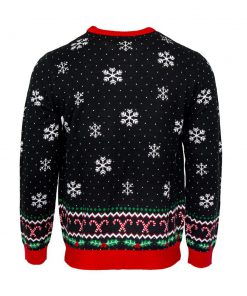 friends its christmas could i be more excited all over printed ugly christmas sweater 5