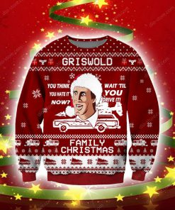 griswold family christmas all over printed ugly christmas sweater 2