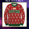 i am everything love couple ugly christmas sweater