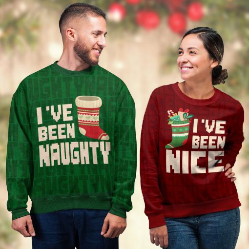 ive been nice couple shirt ugly christmas sweater 4