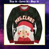 love couple mrs santa claus and mr santa claus ugly christmas sweater