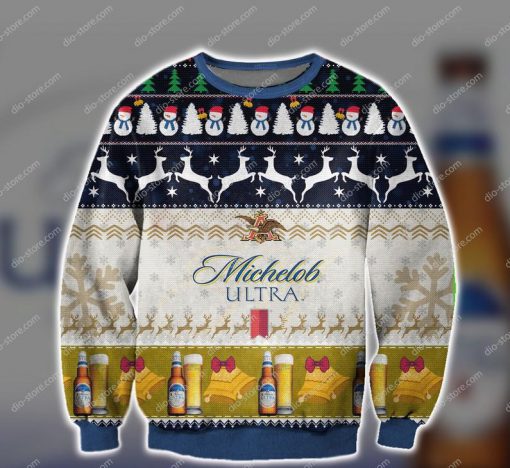 michelob ultra beer all over print ugly christmas sweater 2 - Copy (3)