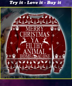 national lampoon's christmas vacation merry christmas ya filthy animal home alone sweater