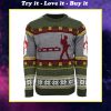 star wars boba fett nordic all over printed ugly christmas sweater
