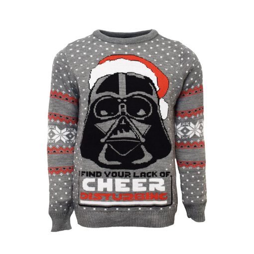 star wars darth vader all over printed ugly christmas sweater 3