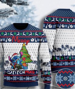 stitch lover merry Stitchmas ugly christmas sweater 2 - Copy (2)