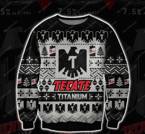 tecate titanium beer all over printed ugly christmas sweater 2 - Copy (2)