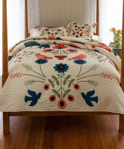 ansley folk art all over printed bedding set 3