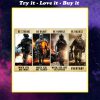 be strong be brave be humble be badass marine veteran poster