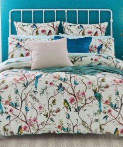 birds on the tree all over printed bedding set 2