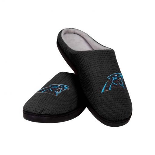 carolina panthers football full over printed slippers 2