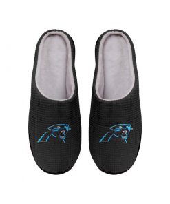 carolina panthers football full over printed slippers 4