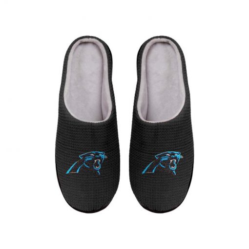 carolina panthers football full over printed slippers 5