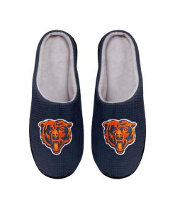 chicago bears football full over printed slippers 4