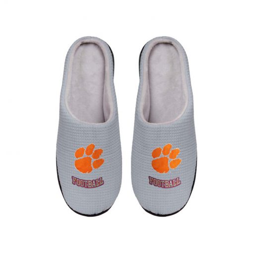clemson tigers football full over printed slippers 5