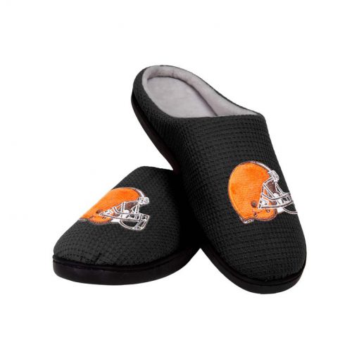 cleveland browns football full over printed slippers 3