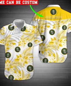 custom name united states army tropical flower hawaiian shirt 2