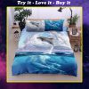 dolphin and the sea all over printed bedding set