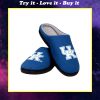 kentucky wildcats mens basketball full over printed slippers
