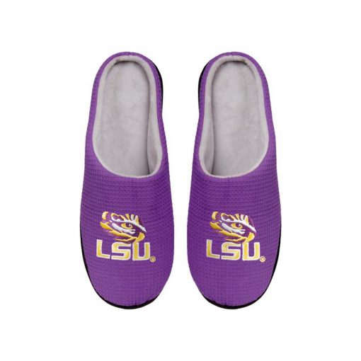 lsu tigers football full over printed slippers 4