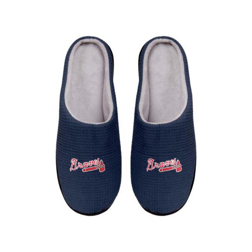 major league baseball atlanta braves full over printed slippers 4