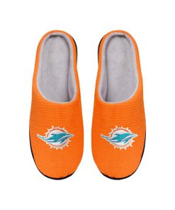 miami dolphins football team full over printed slippers 5