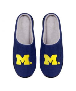 michigan wolverines football full over printed slippers 3