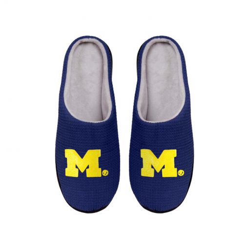 michigan wolverines football full over printed slippers 5