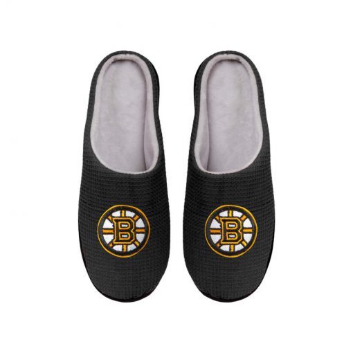 national hockey league boston bruins full over printed slippers 4