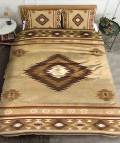native american symbols vintage all over printed bedding set 2
