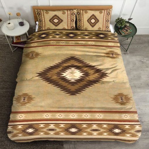 native american symbols vintage all over printed bedding set 2