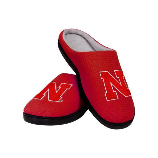 nebraska cornhuskers football full over printed slippers 3